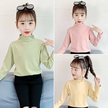 2023 קוריאנית אביב סתיו ילדים לכל היותר ארוך שרוולים סוודר סוודר בגדי היסודי ילדה מצויד סוודרים עבור פעוטה